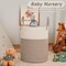 Large Woven Laundry Basket Hamper,60L Cotton Rope Storage Bin for Blankets,Toys and Clothes,Decorative Tall Nursery Hamper